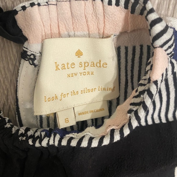 Kate Spade Dress Stripe Multicolor Size 6 - Picture 7 of 9